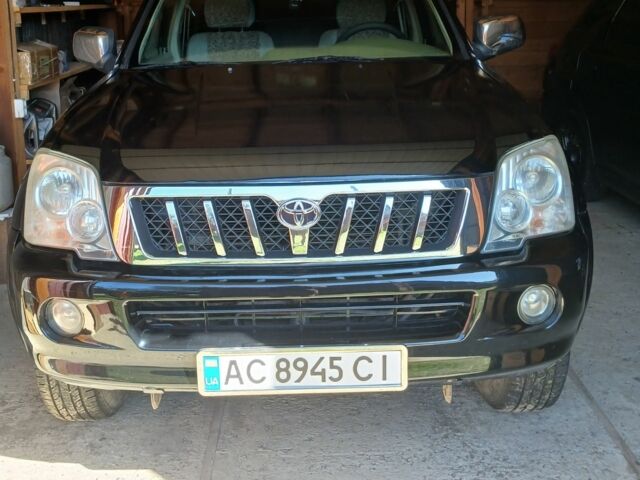 Черный Тойота Ленд Крузер Прадо 90, объемом двигателя 2.2 л и пробегом 154 тыс. км за 8500 $, фото 3 на Automoto.ua