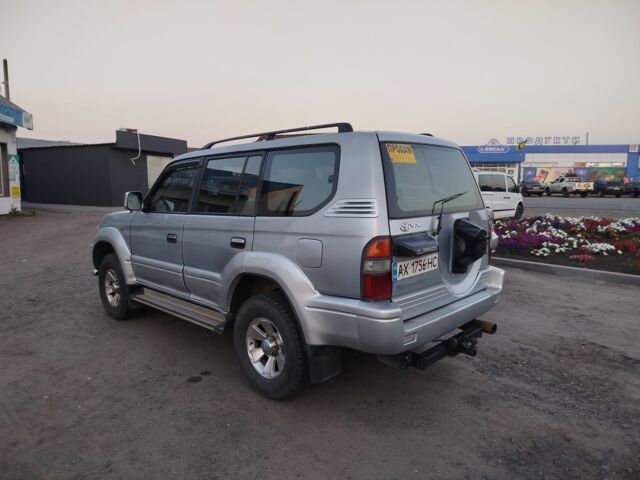 Сірий Тойота Ленд Крузер Прадо 90, об'ємом двигуна 3.4 л та пробігом 350 тис. км за 8000 $, фото 2 на Automoto.ua