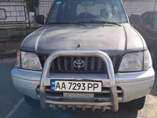 Сірий Тойота Ленд Крузер Прадо 90, об'ємом двигуна 3 л та пробігом 100 тис. км за 8000 $, фото 1 на Automoto.ua