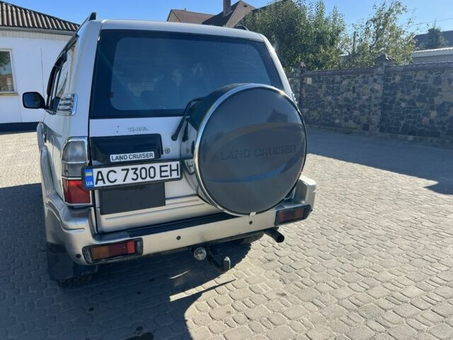 Сірий Тойота Ленд Крузер Прадо 90, об'ємом двигуна 3 л та пробігом 390 тис. км за 11900 $, фото 5 на Automoto.ua