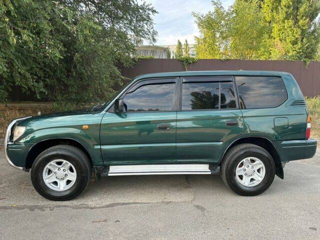 Зеленый Тойота Ленд Крузер Прадо 90, объемом двигателя 2.7 л и пробегом 268 тыс. км за 7700 $, фото 2 на Automoto.ua