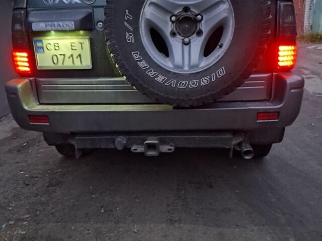 Зеленый Тойота Ленд Крузер Прадо 90, объемом двигателя 3.4 л и пробегом 340 тыс. км за 6299 $, фото 4 на Automoto.ua