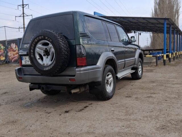 Зеленый Тойота Ленд Крузер Прадо 90, объемом двигателя 3.4 л и пробегом 340 тыс. км за 6299 $, фото 7 на Automoto.ua