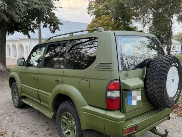 Зелений Тойота Ленд Крузер Прадо 90, об'ємом двигуна 3 л та пробігом 350 тис. км за 5150 $, фото 1 на Automoto.ua