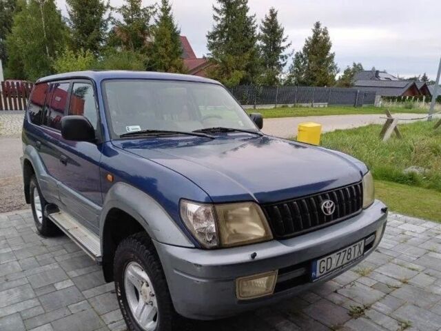 Зелений Тойота Ленд Крузер Прадо 90, об'ємом двигуна 3 л та пробігом 278 тис. км за 3100 $, фото 7 на Automoto.ua