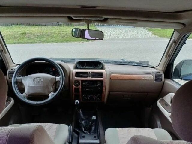 Зелений Тойота Ленд Крузер Прадо 90, об'ємом двигуна 3 л та пробігом 278 тис. км за 3100 $, фото 9 на Automoto.ua