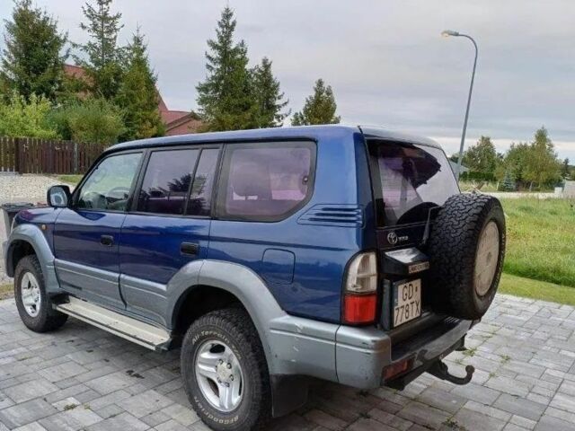 Зелений Тойота Ленд Крузер Прадо 90, об'ємом двигуна 3 л та пробігом 278 тис. км за 3100 $, фото 2 на Automoto.ua