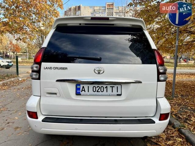 Белый Тойота Ленд Крузер Прадо, объемом двигателя 3.96 л и пробегом 257 тыс. км за 16900 $, фото 71 на Automoto.ua