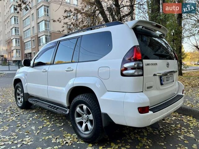 Белый Тойота Ленд Крузер Прадо, объемом двигателя 3.96 л и пробегом 257 тыс. км за 16900 $, фото 53 на Automoto.ua