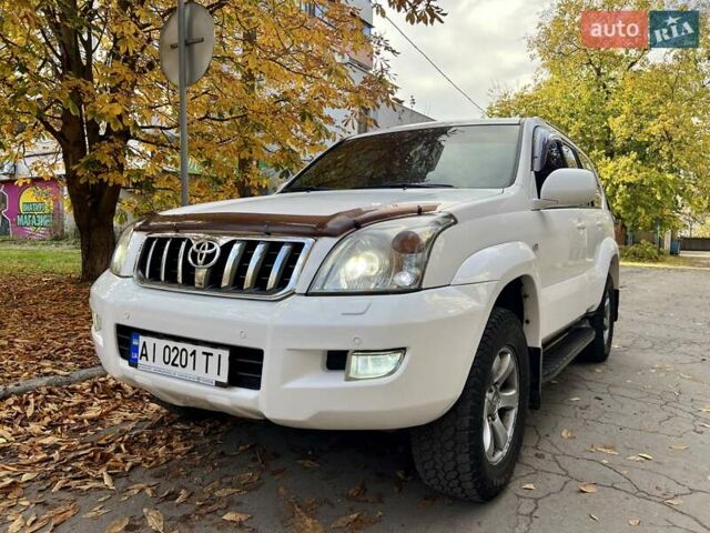 Белый Тойота Ленд Крузер Прадо, объемом двигателя 3.96 л и пробегом 257 тыс. км за 16900 $, фото 65 на Automoto.ua