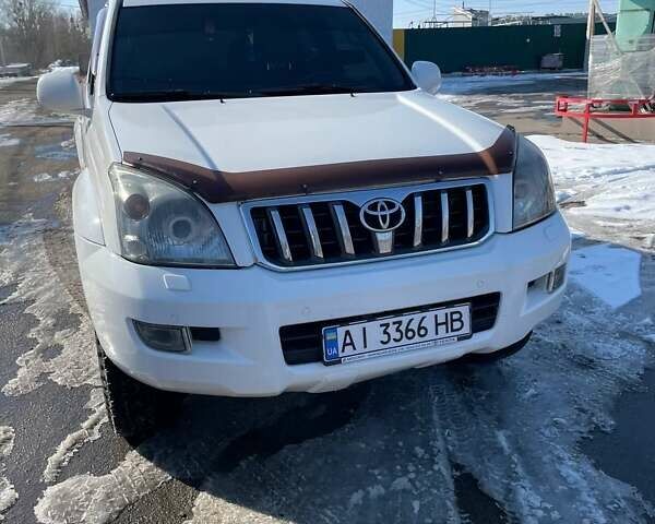 Білий Тойота Ленд Крузер Прадо, об'ємом двигуна 4 л та пробігом 248 тис. км за 15550 $, фото 6 на Automoto.ua