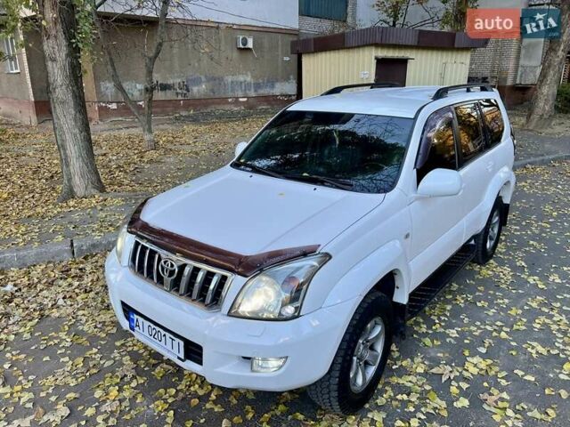 Белый Тойота Ленд Крузер Прадо, объемом двигателя 3.96 л и пробегом 257 тыс. км за 16900 $, фото 56 на Automoto.ua