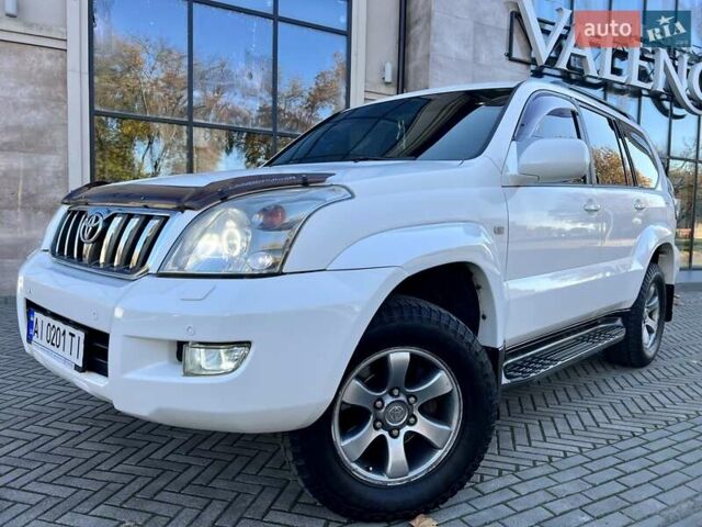 Белый Тойота Ленд Крузер Прадо, объемом двигателя 3.96 л и пробегом 257 тыс. км за 16900 $, фото 29 на Automoto.ua