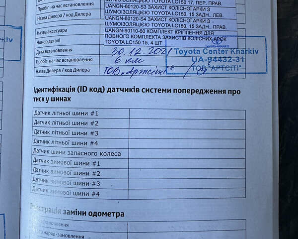 Белый Тойота Ленд Крузер Прадо, объемом двигателя 4 л и пробегом 22 тыс. км за 54999 $, фото 2 на Automoto.ua