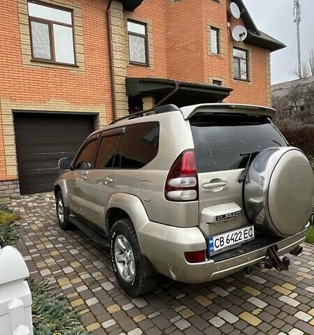 Бежевый Тойота Ленд Крузер Прадо, объемом двигателя 4 л и пробегом 513 тыс. км за 12000 $, фото 3 на Automoto.ua