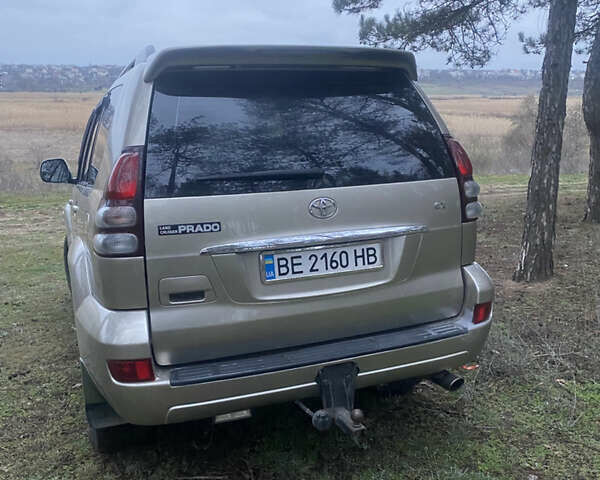 Бежевый Тойота Ленд Крузер Прадо, объемом двигателя 2.7 л и пробегом 370 тыс. км за 9500 $, фото 6 на Automoto.ua