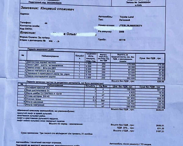 Бежевый Тойота Ленд Крузер Прадо, объемом двигателя 2.7 л и пробегом 60 тыс. км за 18800 $, фото 19 на Automoto.ua