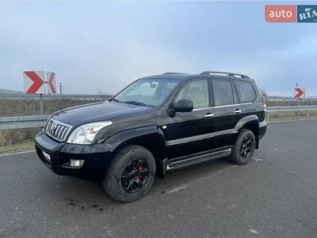 Черный Тойота Ленд Крузер Прадо, объемом двигателя 3 л и пробегом 273 тыс. км за 3000 $, фото 5 на Automoto.ua