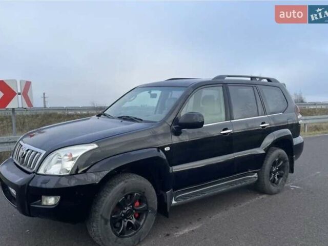 Черный Тойота Ленд Крузер Прадо, объемом двигателя 3 л и пробегом 273 тыс. км за 3000 $, фото 4 на Automoto.ua