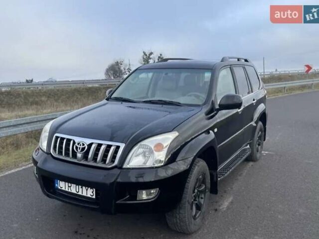 Черный Тойота Ленд Крузер Прадо, объемом двигателя 3 л и пробегом 273 тыс. км за 3000 $, фото 2 на Automoto.ua