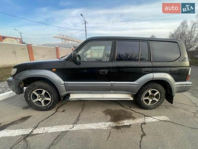 Чорний Тойота Ленд Крузер Прадо, об'ємом двигуна 3 л та пробігом 343 тис. км за 6400 $, фото 1 на Automoto.ua