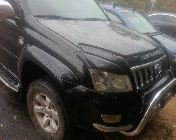 Черный Тойота Ленд Крузер Прадо, объемом двигателя 3 л и пробегом 504 тыс. км за 18000 $, фото 1 на Automoto.ua