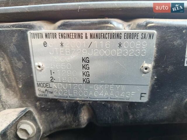 Черный Тойота Ленд Крузер Прадо, объемом двигателя 3 л и пробегом 504 тыс. км за 18000 $, фото 7 на Automoto.ua