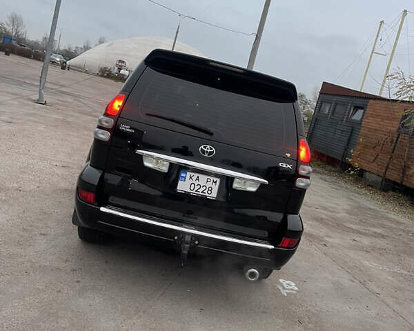 Черный Тойота Ленд Крузер Прадо, объемом двигателя 2.69 л и пробегом 281 тыс. км за 11500 $, фото 4 на Automoto.ua