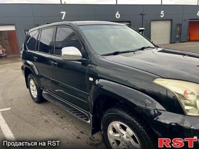 Черный Тойота Ленд Крузер Прадо, объемом двигателя 2.7 л и пробегом 230 тыс. км за 9500 $, фото 2 на Automoto.ua