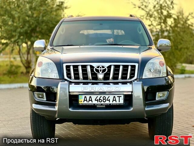Черный Тойота Ленд Крузер Прадо, объемом двигателя 4 л и пробегом 116 тыс. км за 18500 $, фото 1 на Automoto.ua