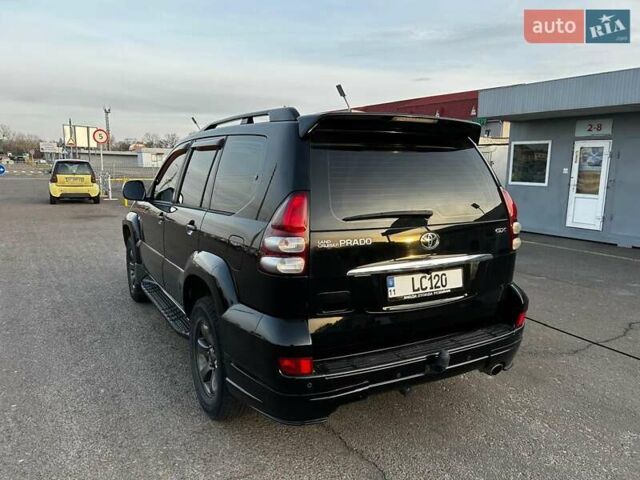 Черный Тойота Ленд Крузер Прадо, объемом двигателя 2.69 л и пробегом 260 тыс. км за 12500 $, фото 24 на Automoto.ua