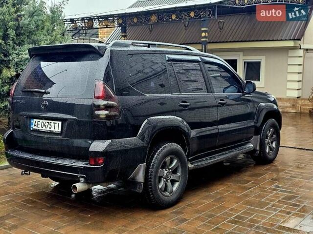 Черный Тойота Ленд Крузер Прадо, объемом двигателя 4 л и пробегом 297 тыс. км за 15800 $, фото 4 на Automoto.ua