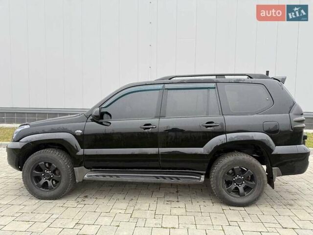 Черный Тойота Ленд Крузер Прадо, объемом двигателя 3 л и пробегом 390 тыс. км за 15000 $, фото 3 на Automoto.ua