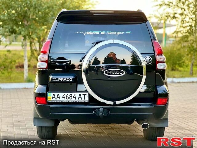 Черный Тойота Ленд Крузер Прадо, объемом двигателя 4 л и пробегом 116 тыс. км за 18500 $, фото 4 на Automoto.ua