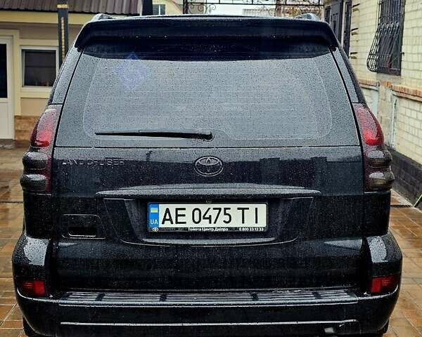 Черный Тойота Ленд Крузер Прадо, объемом двигателя 4 л и пробегом 297 тыс. км за 15800 $, фото 1 на Automoto.ua