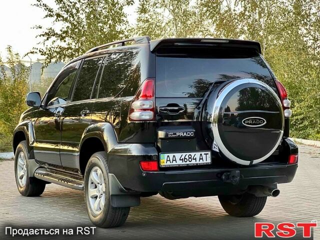 Черный Тойота Ленд Крузер Прадо, объемом двигателя 4 л и пробегом 116 тыс. км за 18500 $, фото 3 на Automoto.ua