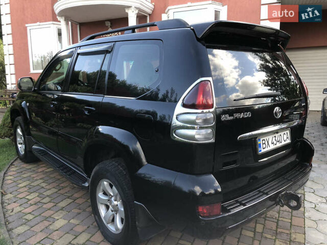 Тойота Ленд Крузер Прадо 2005 в Хмельницком на Automoto.ua Черный Тойота Ленд Крузер Прадо, объемом двигателя 2.7 л и пробегом 260 тыс. км за 13500 $, фото 3 на Automoto.ua