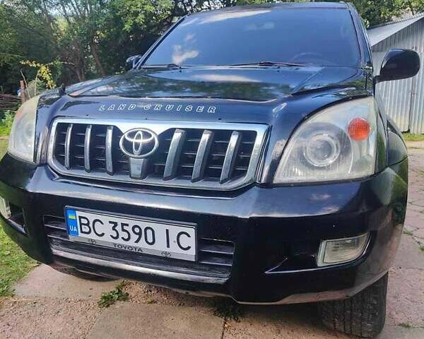 Черный Тойота Ленд Крузер Прадо, объемом двигателя 2.69 л и пробегом 216 тыс. км за 12500 $, фото 2 на Automoto.ua