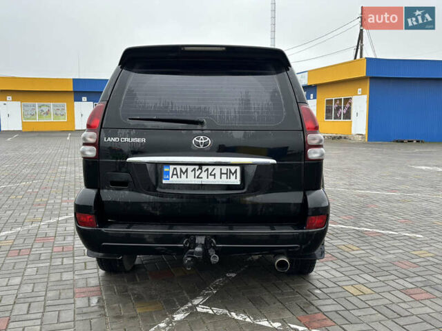 Черный Тойота Ленд Крузер Прадо, объемом двигателя 4 л и пробегом 386 тыс. км за 13800 $, фото 1 на Automoto.ua