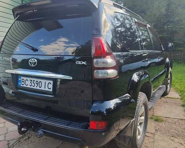 Черный Тойота Ленд Крузер Прадо, объемом двигателя 2.69 л и пробегом 216 тыс. км за 12500 $, фото 4 на Automoto.ua