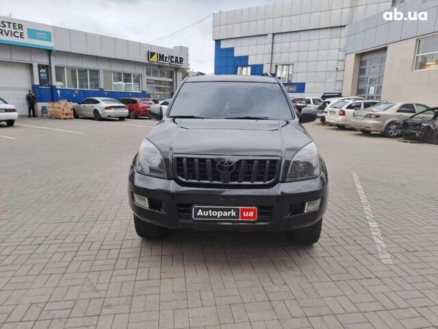 Черный Тойота Ленд Крузер Прадо, объемом двигателя 4 л и пробегом 331 тыс. км за 15280 $, фото 1 на Automoto.ua