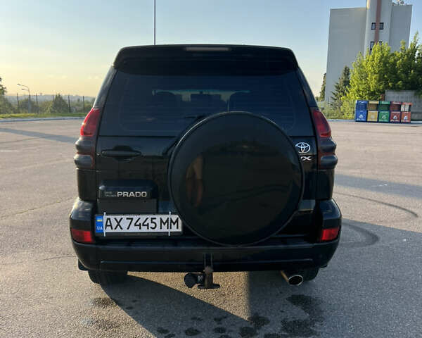 Черный Тойота Ленд Крузер Прадо, объемом двигателя 4 л и пробегом 187 тыс. км за 12998 $, фото 3 на Automoto.ua