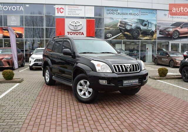 Черный Тойота Ленд Крузер Прадо, объемом двигателя 4 л и пробегом 231 тыс. км за 13900 $, фото 17 на Automoto.ua