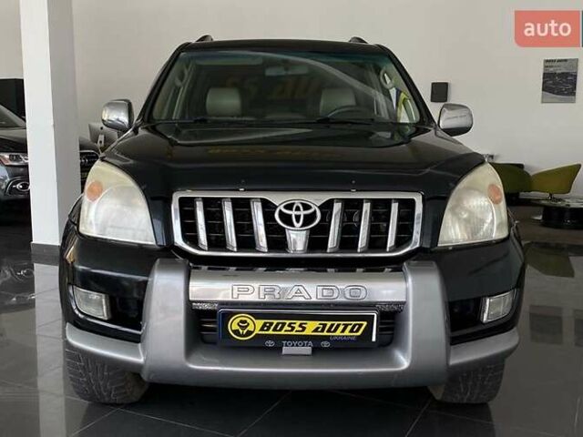 Черный Тойота Ленд Крузер Прадо, объемом двигателя 4 л и пробегом 395 тыс. км за 15300 $, фото 1 на Automoto.ua