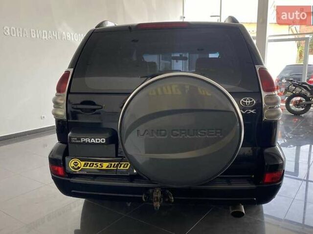 Черный Тойота Ленд Крузер Прадо, объемом двигателя 4 л и пробегом 395 тыс. км за 15300 $, фото 5 на Automoto.ua