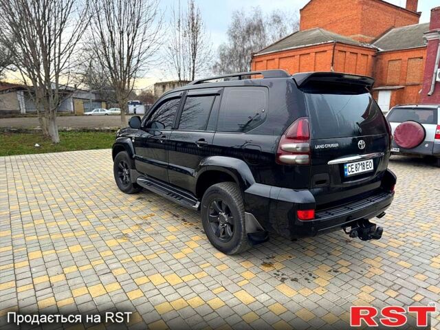 Черный Тойота Ленд Крузер Прадо, объемом двигателя 3 л и пробегом 283 тыс. км за 18950 $, фото 3 на Automoto.ua