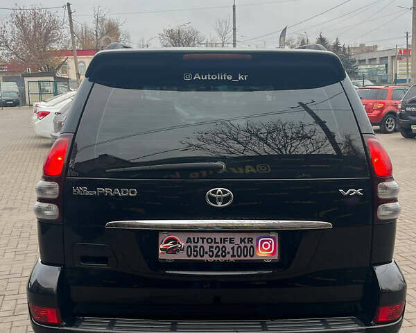 Чорний Тойота Ленд Крузер Прадо, об'ємом двигуна 4 л та пробігом 258 тис. км за 13999 $, фото 6 на Automoto.ua