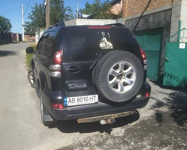 Черный Тойота Ленд Крузер Прадо, объемом двигателя 4 л и пробегом 400 тыс. км за 10000 $, фото 2 на Automoto.ua