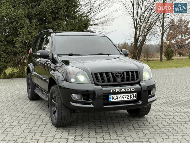 Черный Тойота Ленд Крузер Прадо, объемом двигателя 4 л и пробегом 327 тыс. км за 13800 $, фото 2 на Automoto.ua
