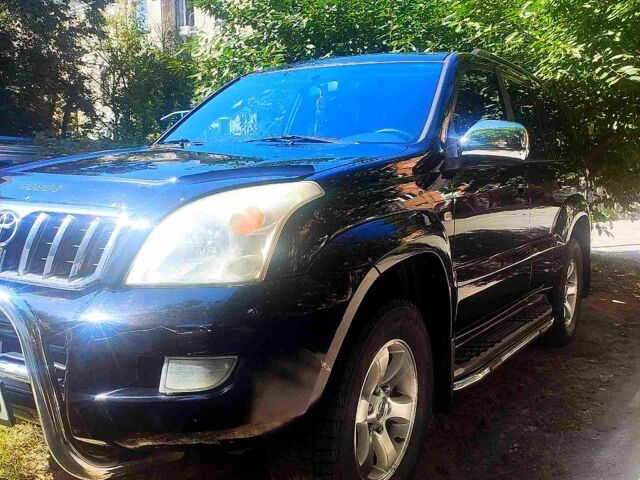 Черный Тойота Ленд Крузер Прадо, объемом двигателя 2.7 л и пробегом 165 тыс. км за 12500 $, фото 1 на Automoto.ua